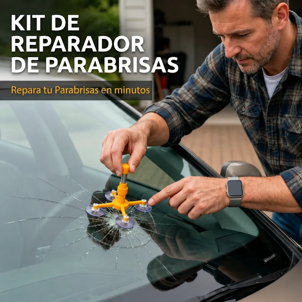 Repara tu parabrisas fácil y rápido