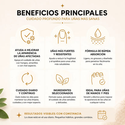 ESOS HONGOS EN TUS UÑAS NO VAN A DESAPARECER SOLO
